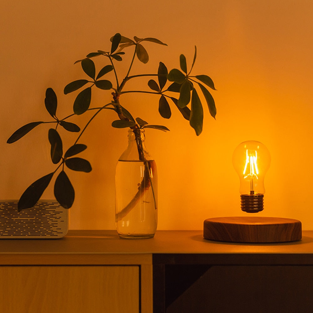 Levitating Light-bulb