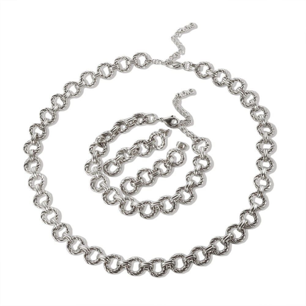 Rope Chain Jewelry Set