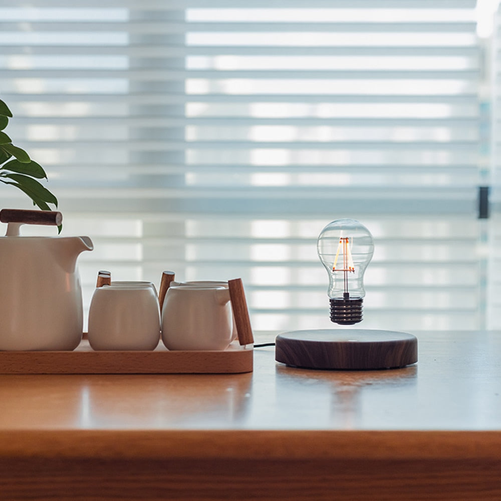 Levitating Light-bulb
