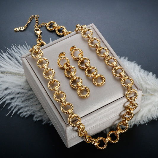 Rope Chain Jewelry Set